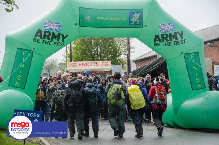 Army, Be The Best Inflatable Arch