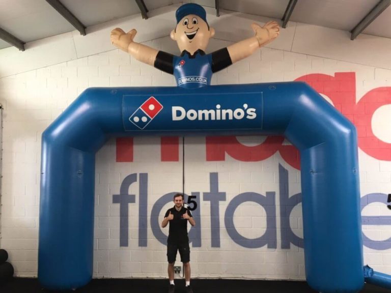 Giant Inflatable Dominos Arch