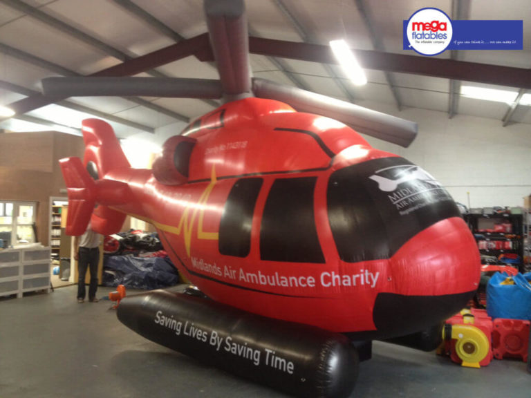 Giant Inflatable Air Ambulance Charity Promotional Inflatable