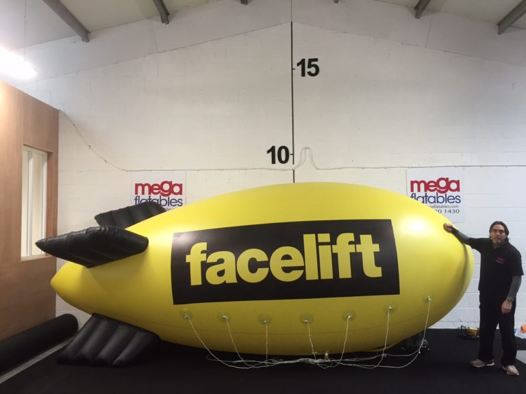 Inflatable blimp