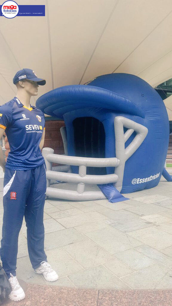 Giant Inflatable Cricket Helmet Sports Inflatable Entrance