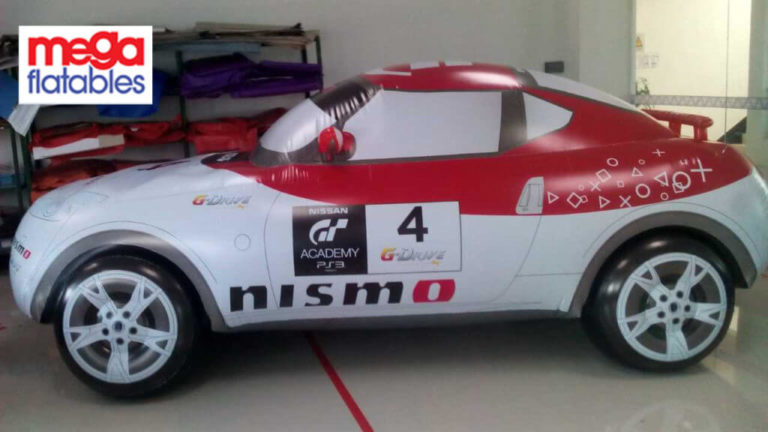 Giant Inflatable Nissan Nismo Promotional Car