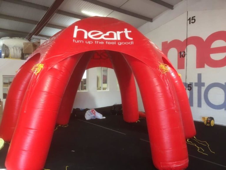 Giant Inflatable Heart Dome