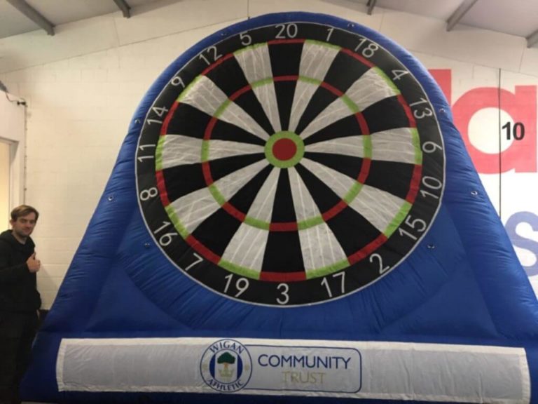 Giant Inflatable Dartboard Wigan Athletic