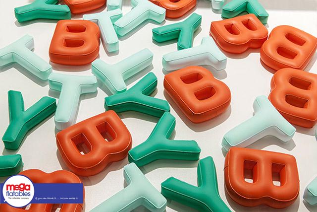 Small Inflatable letters