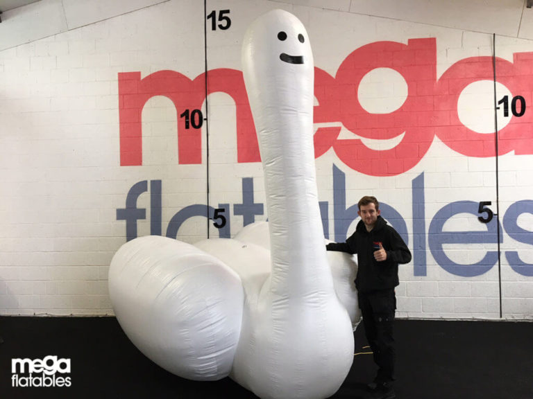 Inflatable Swan Thing