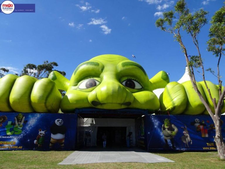 Inflatable Shrek Head