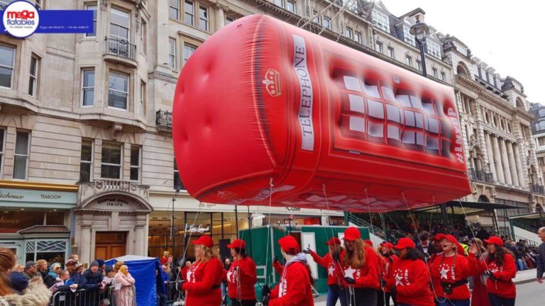 Inflatable Telephone Box