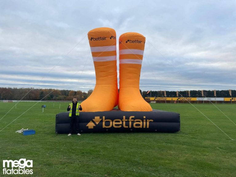 Giant inflatable betfair socks