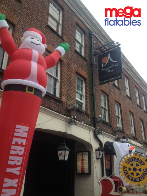 Giant Inflatable Santa Air Dancer