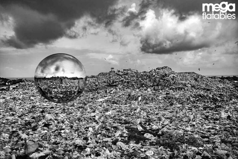 Giant Inflatable Chrome