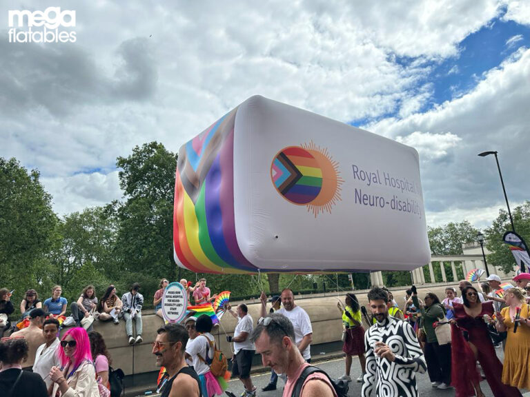 pride inflatable blimp