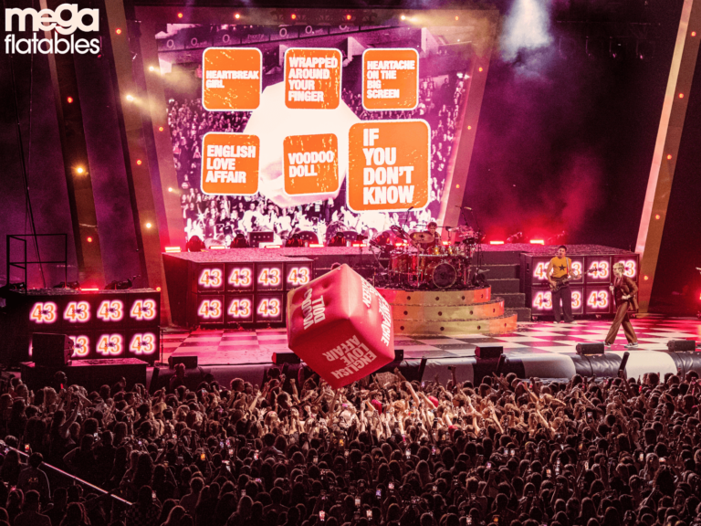 Festival Inflatable crowd surfing