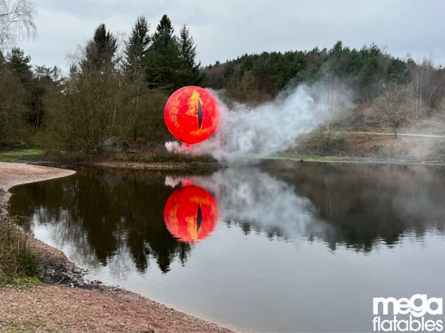 Alton Towers Nemesis inflatable, learn about giant inflatables